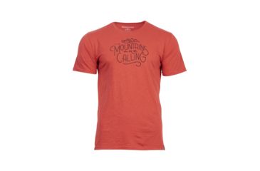 Image of United By Blue Mountains Are Calling Tee - Mens, Red Rock, Small, 101-0080-6403