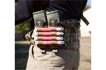 Image of United States Tactical Double Mag Shotgun Pouch, Coyote, UST-MOL03402
