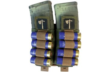 Image of United States Tactical Double Mag Shotgun Pouch, Olive Drab, UST-MOL03403