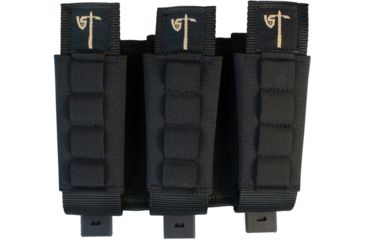 Image of United States Tactical Mag Shotgun Pouch, Triple, Black, UST-MOL03501