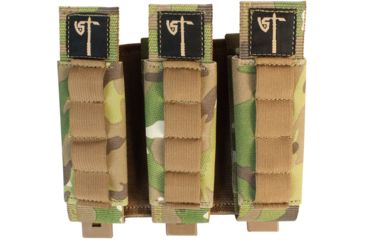Image of United States Tactical Mag Shotgun Pouch, Triple, MultiCam, UST-MOL03504