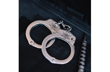 Image of UZI Handcuffs with SS Construction, SS Construction, Double Lock, Includes Two Keys, UZI-HC-NIJ