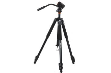 Image of Vanguard Abeo 243AV Aluminum Tripod with PH-113V, Black ABEO 243AV