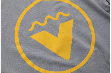 Image of Vast Where Surfing Lives Logo Aqua Terra T-Shirt, Grey, B3292