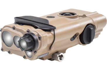 Image of Vectronix Shooting Solutions Safran I-CUGR C Eye Safe Laser Rangefinder, Picatinny Rail, FDE, 14590-3600