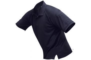 Image of Vertx Men's Coldblack Short Sleeve Polo Shirt, Navy, Size Large VTX4000NVP-LARGE