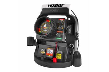 Image of Vexilar FL-18 Ultra Pack Fish Finder, Pro View Ice-Ducer with Case 183679