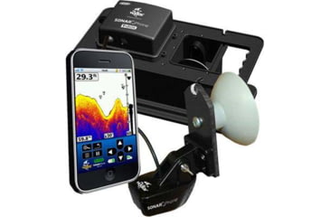 Image of Vexilar Sonarphone w/Hi-Speed Transducer &amp; Portable Case Pack, Black, Regular, SP300