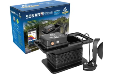 Image of Vexilar Sonarphone w/Hi-Speed Transducer &amp; Portable Case Pack, Black, Regular, SP300