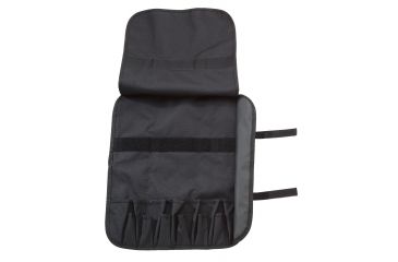 Image of Victorinox Portable 14in Storage Knife Case, Black, Open