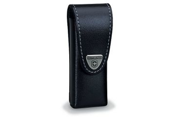 Image of Victorinox Large Workchamp Pouch - Leather, Black 33264