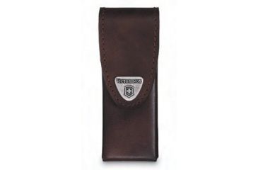 Image of Victorinox SwissTool Spirit Plus Leather Belt Pouch Swiss Army Knife Pouches Brown 4.0832.N-X1