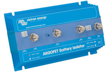 Image of Victron Energy Argo FET Battery Isolator, 100 amps, 2 Batteries, Blue, ARG100201020