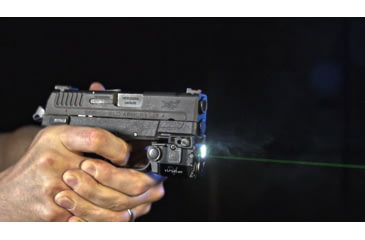 Image of Viridian C5L Universal Sub-Compact ECR Green Laser w/ Tactical Light, Black, Ambidextrous, 930-0006