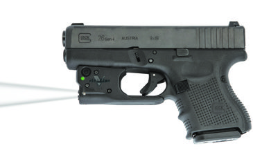 Image of USED Viridian Reactor TL Tactical light for Glock 26/27 featuring ECR and Radiance Includes Hybrid Belt Holster RTL-G26/27, EDEMO1, Used, Condition Like New, Inspect and Rebox