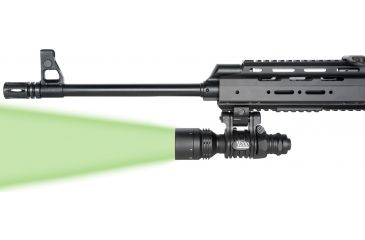 Image of Viridian V200 Manual Zoom Green LED Flashlight,300 Yard Range w/3 Mounts and Pressure Switch 980-0005