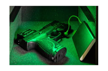 Image of Viridian Weapon Technologies C5L Universal Green Laser and 650 Lumen Tactical Light w/ Rechargeable Battery, INSTANT-ON and SafeCharge Power Bank, FDE, 930-0055