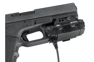Image of Viridian Weapon Technologies X5L Weapon Lights, Gen 3, Recharchable, White Light / Green Laser, 500 Lumens, Black, 930-0015