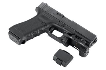 Image of Viridian Weapon Technologies X5L Weapon Lights, Gen 3, Recharchable, White Light / Green Laser, 500 Lumens, Black, 930-0015