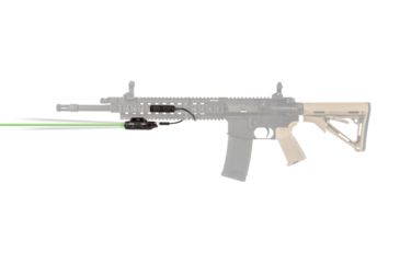 Image of Viridian Weapon Technologies X5L-RS Gen 3 LED Green Laser w/ Tactical Light, Universal Mount w/ Remote Pressure Switch, Black, 930-0020