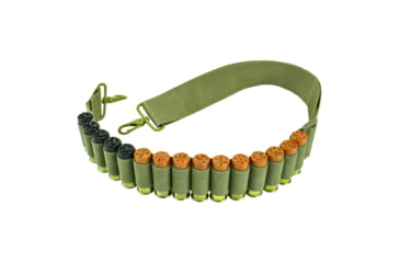 Image of VISM Shotgun Bandoiler Sling, Green, AASHBANG