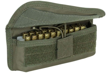 Image of Voodoo Tactical 20 Round Shooters Pouch with Universal Straps on Back, Olive Drab, 20-9302004000