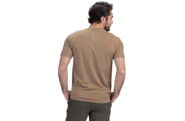 Image of Vortex Camo Logo Short Sleeve T-Shirts - Mens, Coyote Heather, XL, 120-15-CHEXL