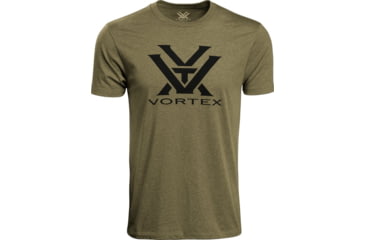 Image of Vortex Core Logo Short Sleeve T-Shirt - Mens, Military Heather, 2X, 120-16-MIH2X