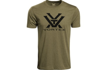 Image of Vortex Core Logo Short Sleeve T-Shirt - Mens, Military Heather, Extra Large, 120-16-MIHXL