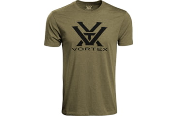 Image of Vortex Core Logo Short Sleeve T-Shirt - Mens, Military Heather, Large, 120-16-MIHL