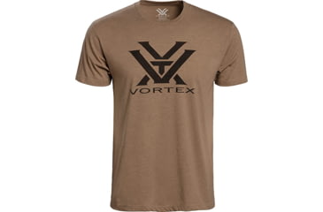 Image of Vortex Core Logo Short Sleeve T-Shirts - Mens, Coyote Heather, 4X, 120-16-CHE4X