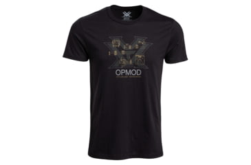 Image of Vortex OPMOD Bluprint Short Sleeve T-Shirt - Mens, Black, Small, 902-24-BLKS
