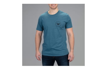 Image of Vortex Salute Short Sleeve T-Shirt - Mens, Blue, 2XL, 121-14-SBH2X