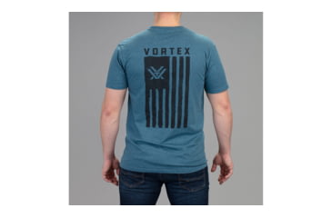 Image of Vortex Salute Short Sleeve T-Shirt - Mens, Blue, 2XL, 121-14-SBH2X