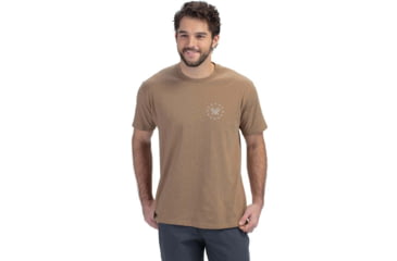 Image of Vortex Salute Short Sleeve T-Shirts - Mens, Coyote Heather, M, 121-14-CHEM