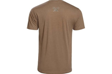 Image of Vortex Three Peaks Short Sleeve T-Shirts - Mens, Coyote Heather, S, 121-10-CHES