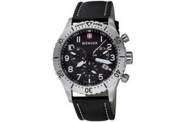Image of Wenger 77005 Mens w/ Black Dial