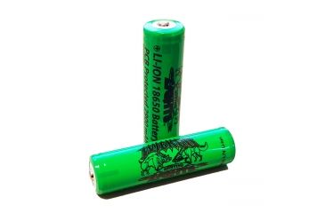 Image of Wicked Hunting Lights 18650 Rechargeable Batteries, 2 Pack, Black, W2044