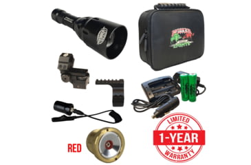 Image of Wicked Hunting Lights A47 Night Hunting Light Kit, Red, W2000