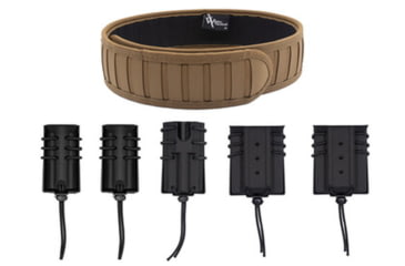 Image of Wilder Tactical The Ultimate Operator Package 1.5in Quick Clip Extended, Coyote/Black, Extra Large 42-46 in, UOPUQCCBBKXLEX