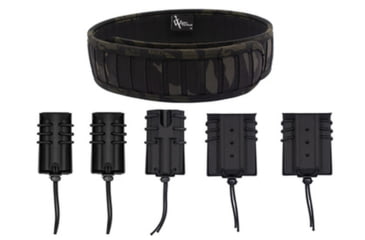 Image of Wilder Tactical The Ultimate Operator Package 1.5in Quick Clip Extended, Multicam Black/Black, Large 36-40 in, UOPUQCMCBBKLGEX