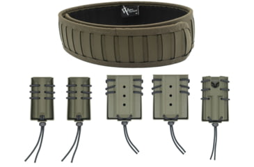 Image of Wilder Tactical The Ultimate Operators Package 1.75in Quick Clip, Ranger Green/Ranger Green, Large, UOP175QCRGRGLG