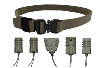 Image of Wilder Tactical Urban Defender LE Package w/ Velcro Inner Belt, Ranger Green, 28-32, UDBLEPRGSM