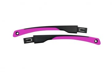 Image of Wiley X Crush Matte Grey/ Deep Pink Temples, Clear, YFCRS03T