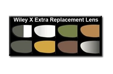 Image of Wiley X Dalila Sunglasses SSDALS Smoke Extra Replacement Lenses