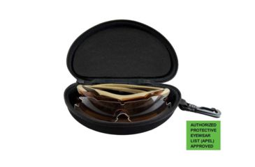 Image of Wiley X Eva Tactical Zippered Case, Holds 1 Extra Vapor Lens, DN600