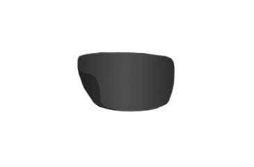 Image of Wiley X Lantern Sunglasses LENSES ONLY - Smoke Grey Lenses ACLANS