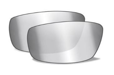 Image of Wiley X Legend Replacement Lens,Silver Flash Smoke Grey SSLEGSF