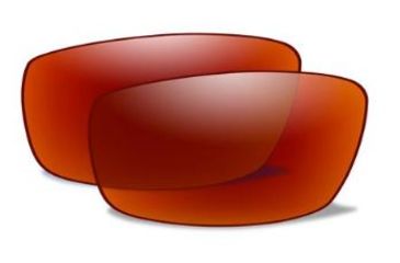 Image of Wiley X Moxy Replacement Lens,Polarized Crimson Mirror Smoke Grey SSMOXPR