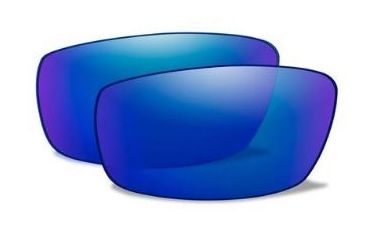 Image of Wiley X Tide Replacement Lens,Polarized Blue Mirror Green CCTIDPB